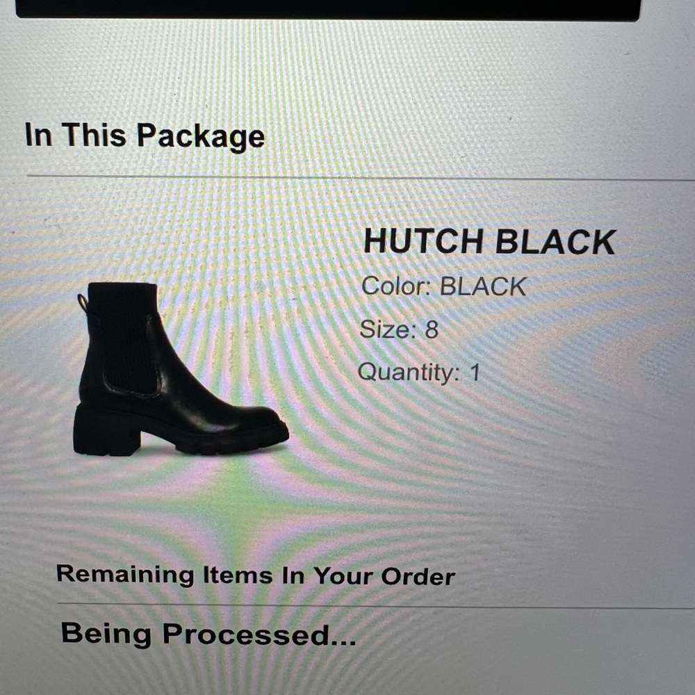 Black Steve Madden boots